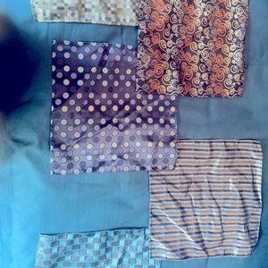 Handkerchiefs a total of 5 - 100% polyester